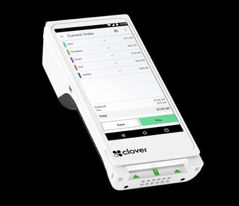 Clover Flex handheld terminal
